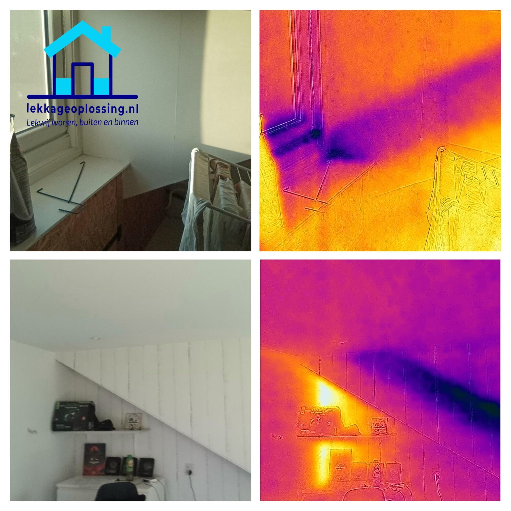 Lekkage opsporen met een warmtebeeldcamera: zo werkt lekdetectie