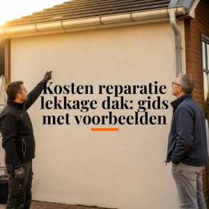 Kosten reparatie lekkage dak: gids met voorbeelden