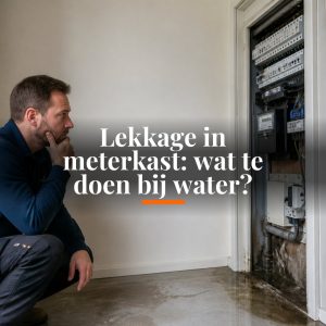 Lekkage in meterkast: wat te doen bij water?