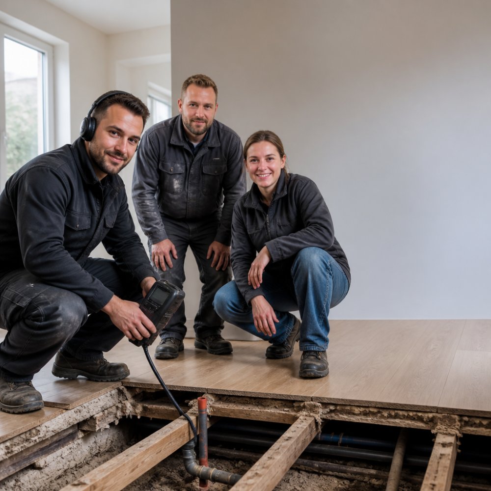 Lekkage onder vloer opsporen: de beste methode in 2026