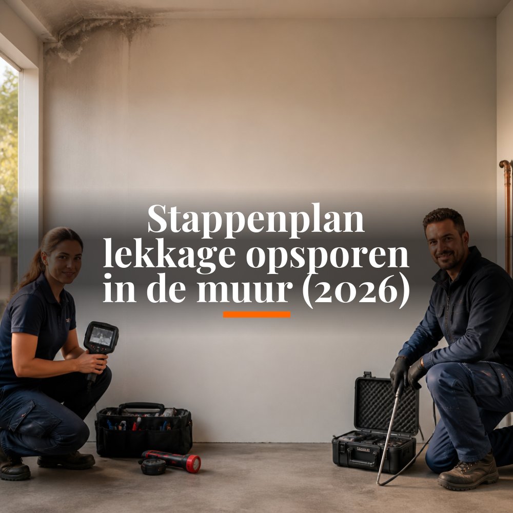 Stappenplan lekkage opsporen in de muur (2026)