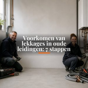Voorkomen van lekkages in oude leidingen: 7 stappen